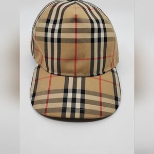 Burberry Check Cap Plaid